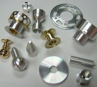 CNC Turning Machined Aluminum Spare parts, Central Machinery Lathe Parts for Washing Machine